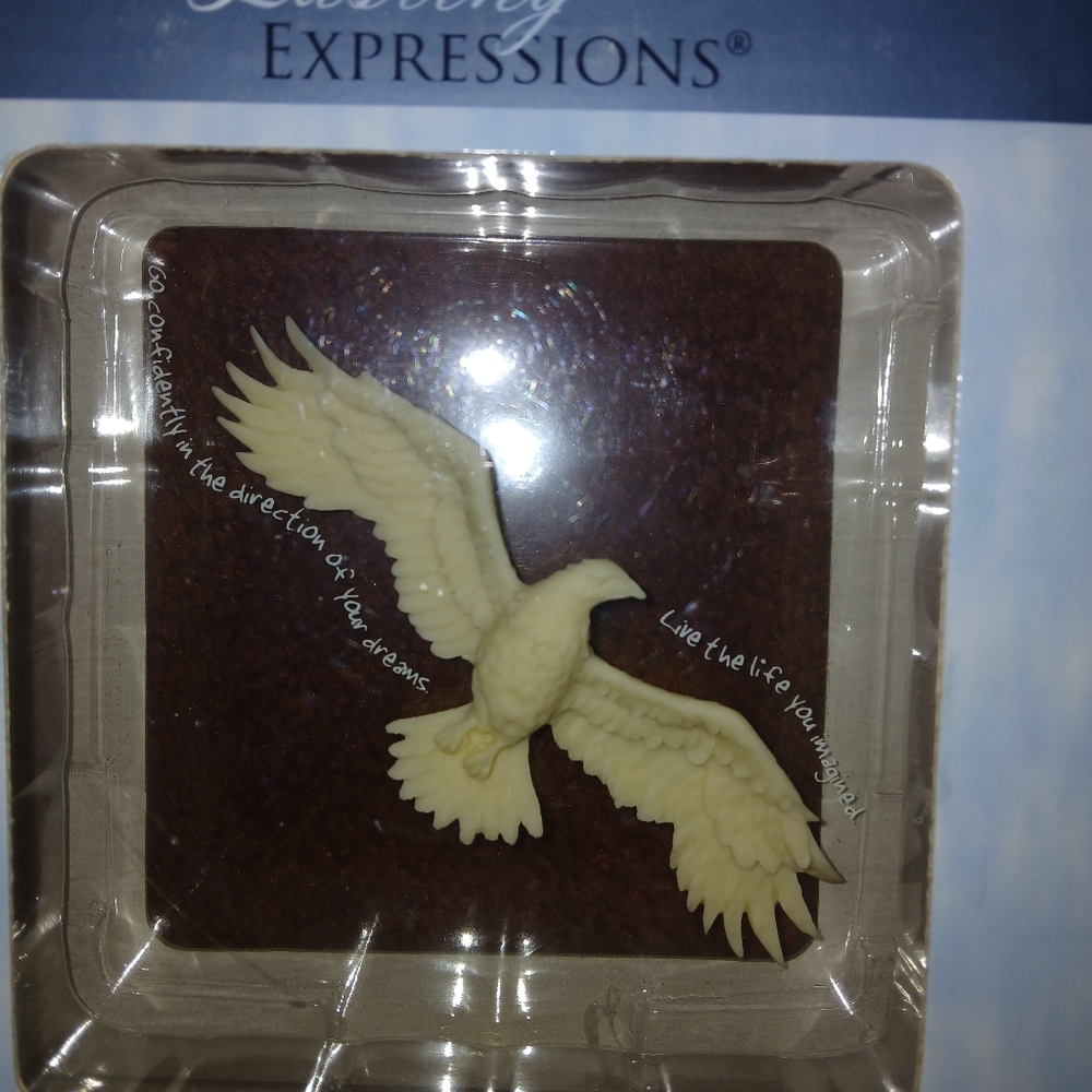Soaring Eagle plaque lasting impression roman